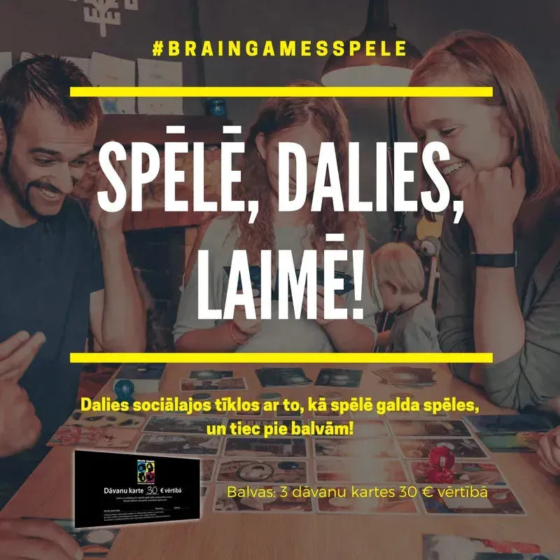 Spēlē, dalies, laimē! (Jūlijs)-Brain Games LV