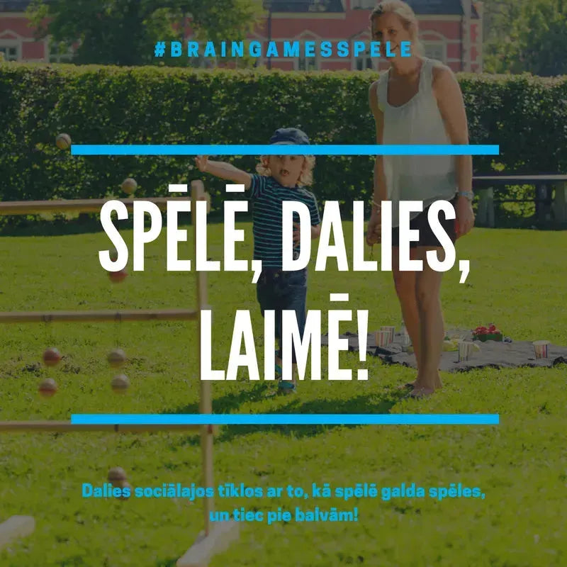 SPĒLĒ, DALIES, LAIMĒ! (Jūnijs)-Brain Games LV