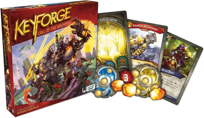 Spēles apskats – KeyForge: Call of the Archons-Brain Games LV