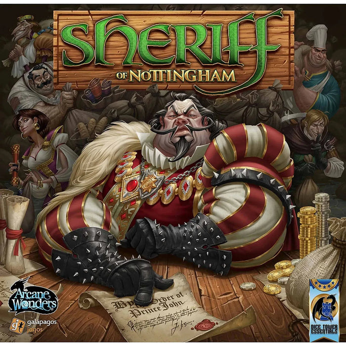 Spēles apskats – Sheriff of Nottingham-Brain Games LV