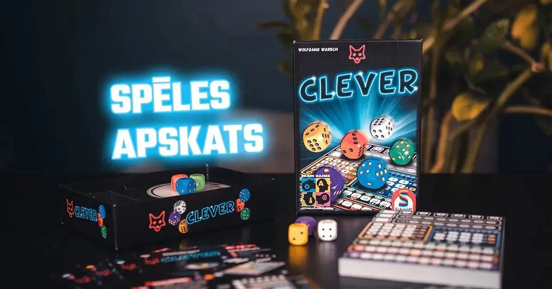 Spēles “Clever” apskats-Brain Games LV
