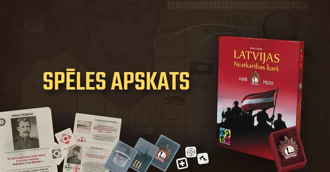 Spēles „Latvijas Neatkarības karš 1918.–1920.“ apskats-Brain Games LV