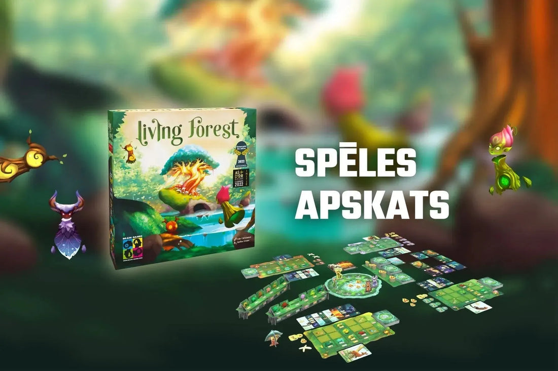 Spēles “Living Forest” apskats-Brain Games LV