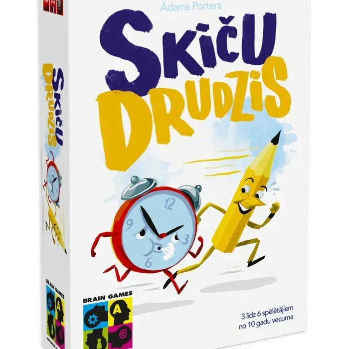 Spēles Skiču drudzis apskats-Brain Games LV