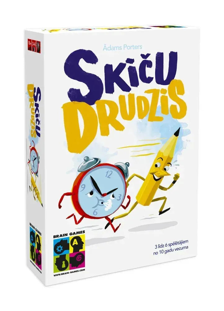 Spēles Skiču drudzis apskats-Brain Games LV