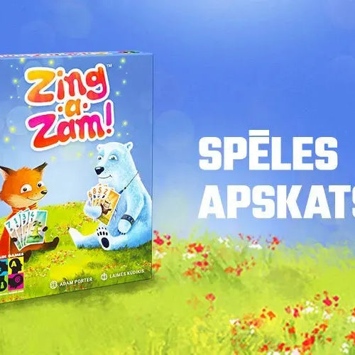 Spēles “Zing-a-Zam” apskats-Brain Games LV