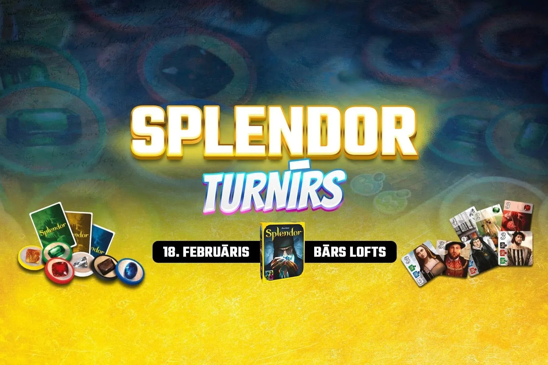 Splendor turnīrs 2023-Brain Games LV