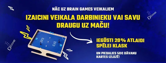 Uzspēlē KLASK un iegūsti atlaidi!-Brain Games LV