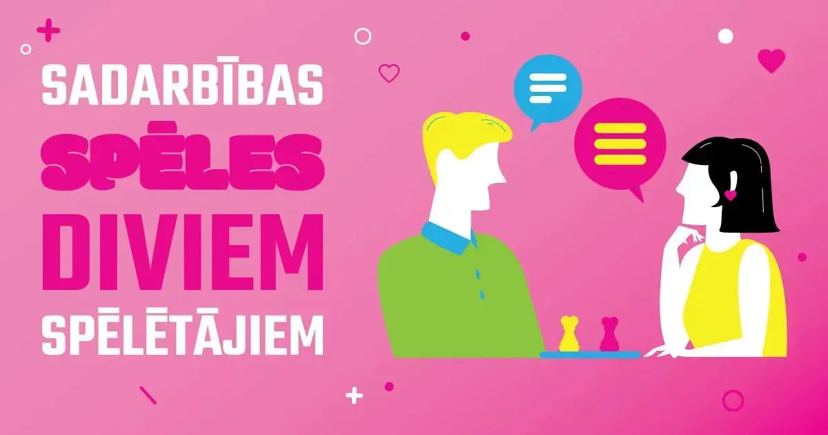 Valentīndienas vakars, pirmais randiņš vai jau piektais- mums ir perfektas spēles katram gadījumam-Brain Games LV
