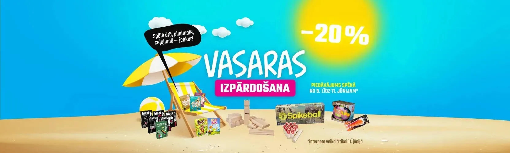 Vasaras izpārdošana 2023-Brain Games LV