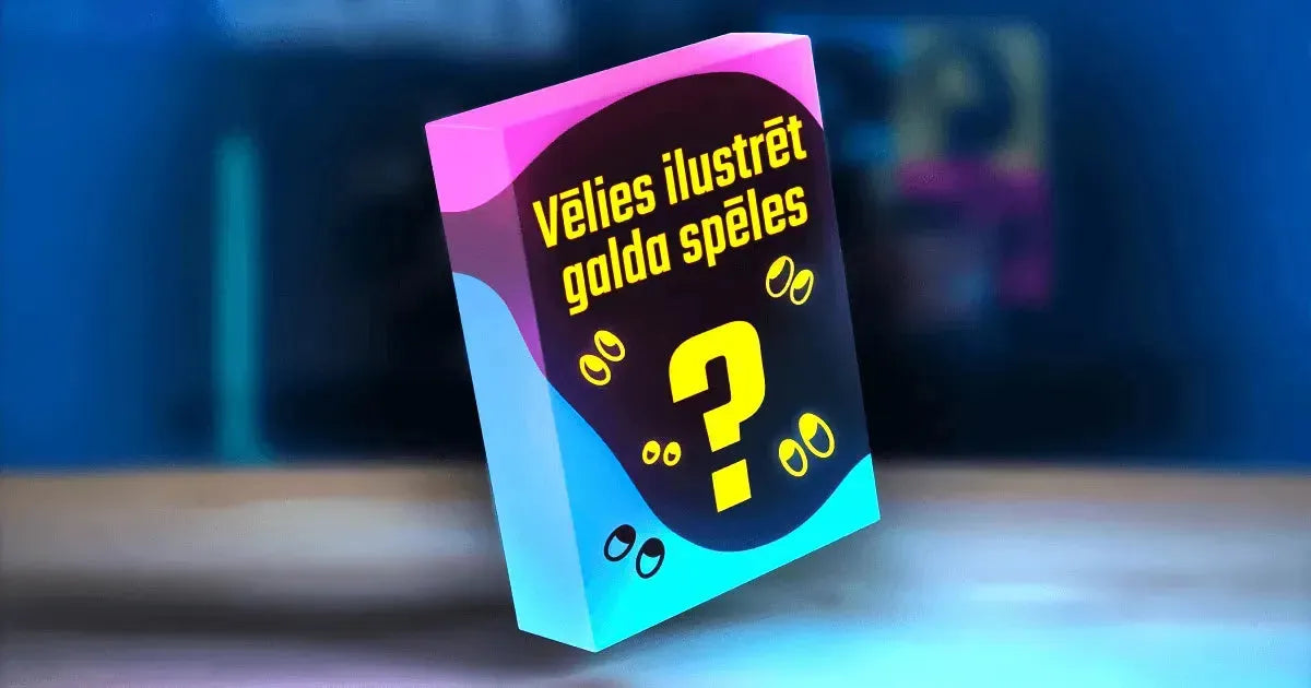 Vēlies ilustrēt galda spēles?-Brain Games LV