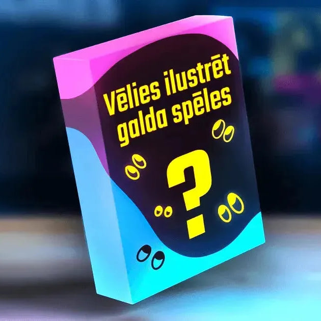 Vēlies ilustrēt galda spēles?-Brain Games LV