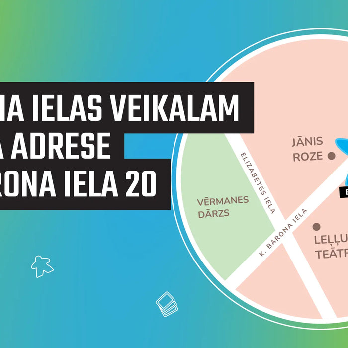 „Brain Games“ pārceļas un atver jaunu un plašāku veikalu Rīgā
