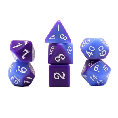 Würfelset Fable: Aladin (Blau / Violet)(7)