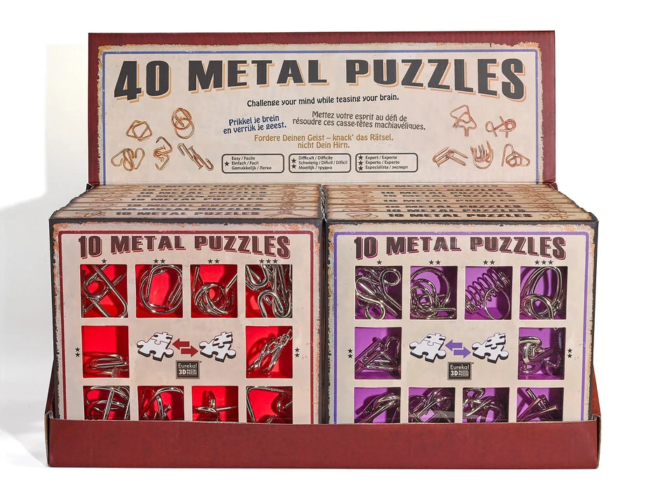 Brain Games LV 10 Metal Puzzles