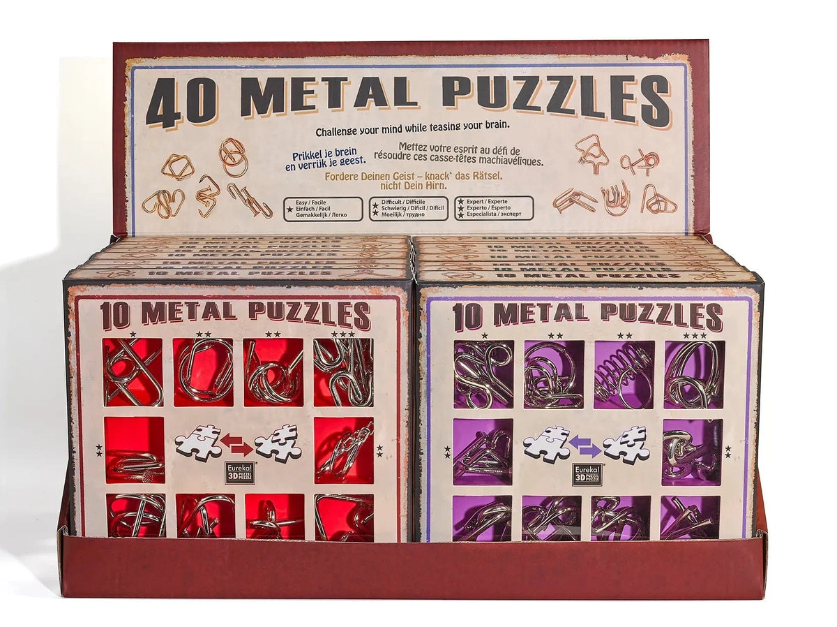 Brain Games LV 10 Metal Puzzles