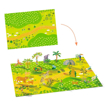 Lift-up stickers - Animals