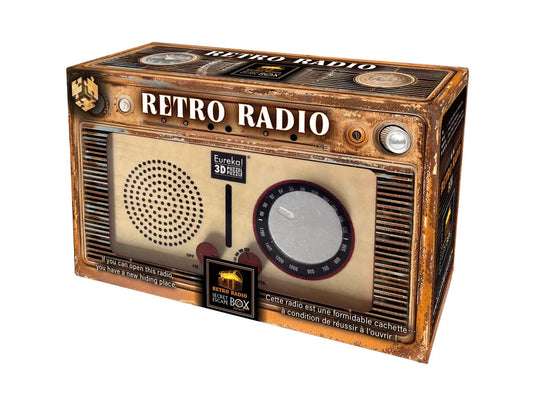 Retro Radio Secret Escape Box