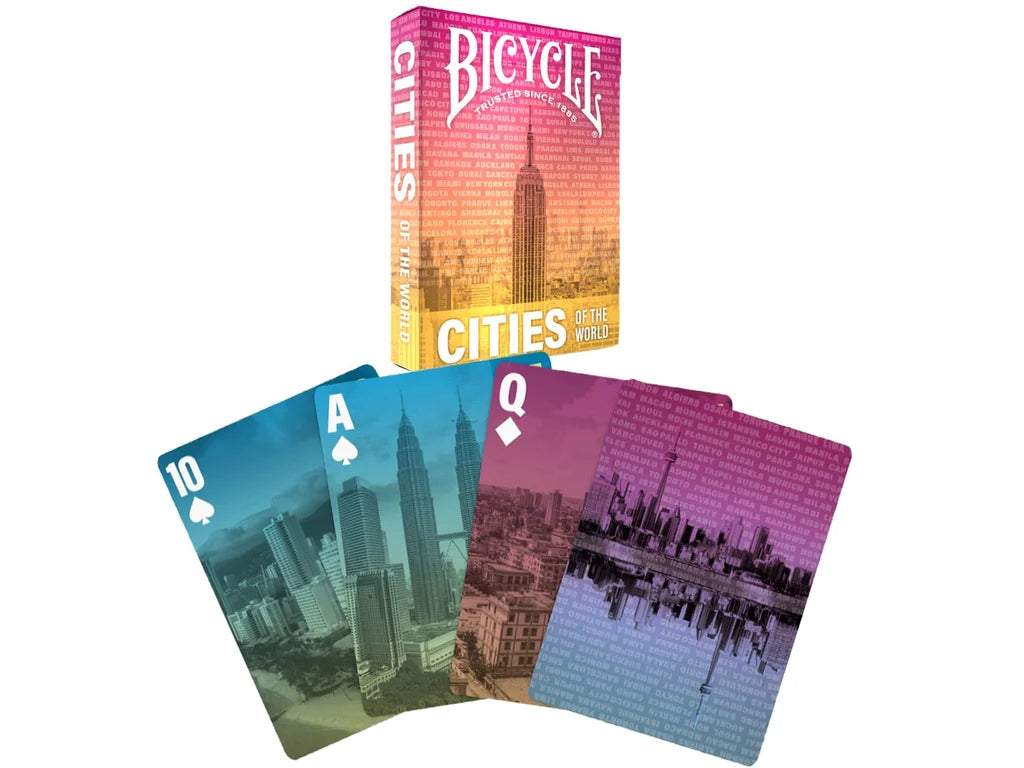 BICYCLE CITIES OF THE WORLD PLAYING CARDS