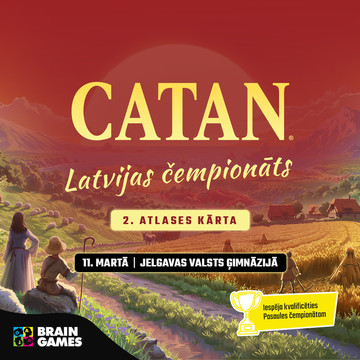 CATAN Latvijas čempionāts 2. atlase