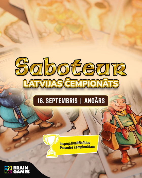Participation in the Saboteur Latvian Championship
