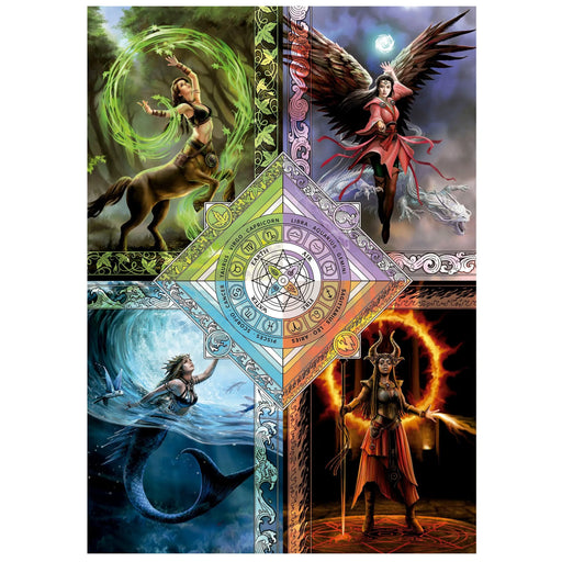 n/a Puzles 1500 ELEMENTAL MAGIC STAR CHART, ANNE STOKES