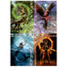 n/a Puzles 1500 ELEMENTAL MAGIC STAR CHART, ANNE STOKES