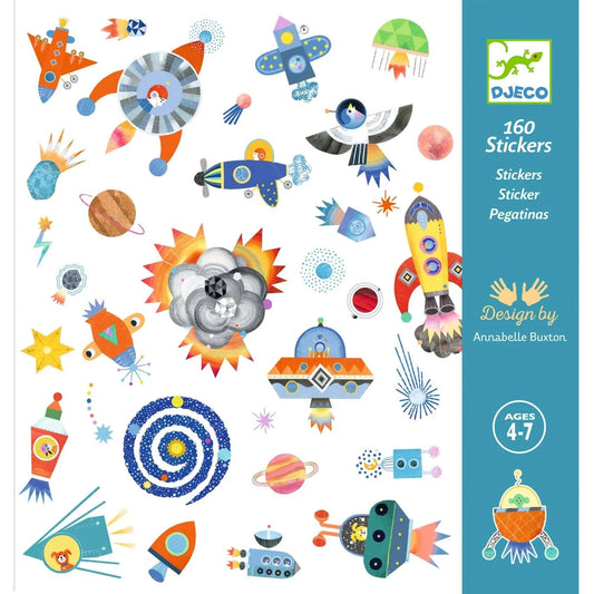 n/a 160 stickers - Interstellar