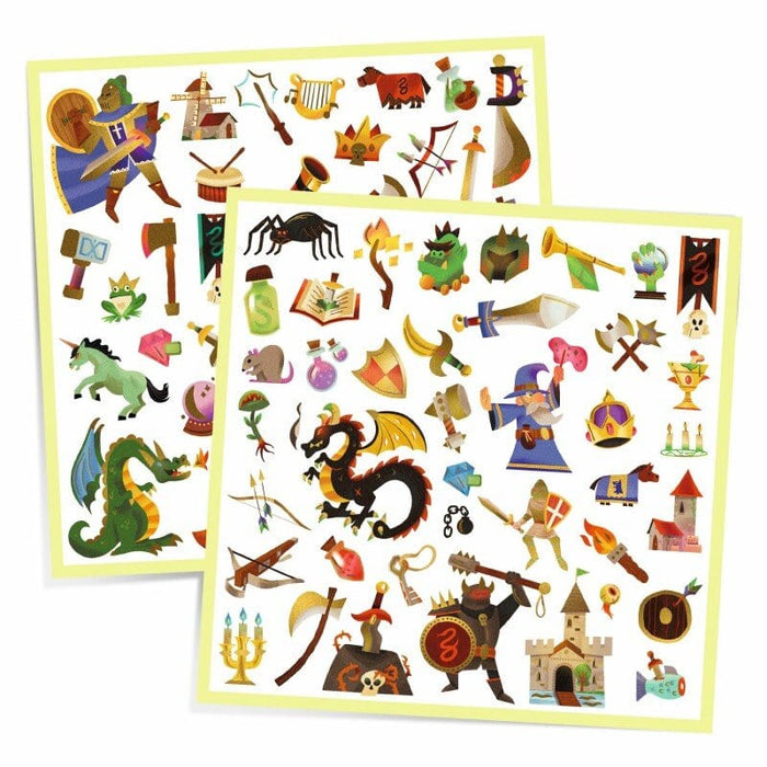 Brain Games LV 160 stickers - Medieval fantasy