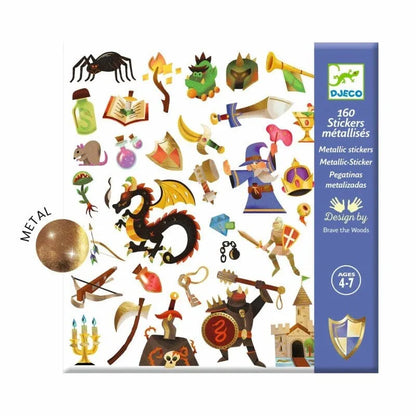 Brain Games LV 160 stickers - Medieval fantasy