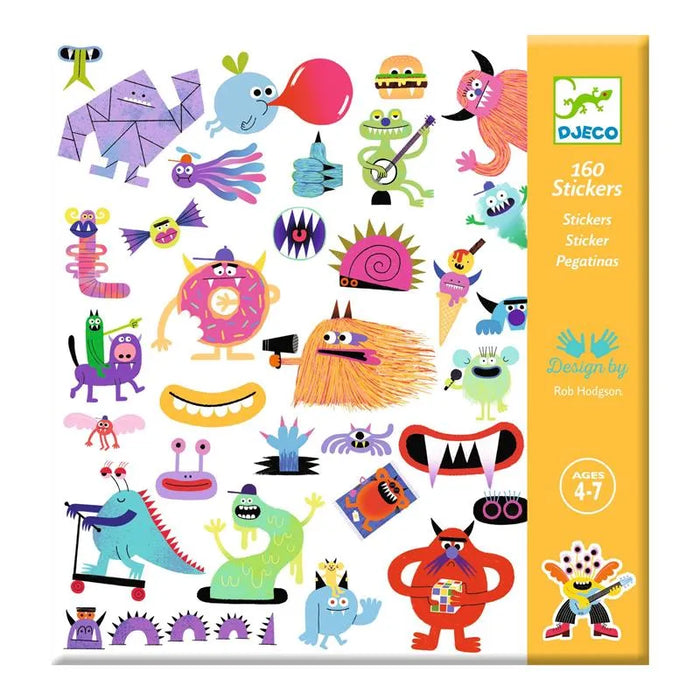 Brain Games LV 160 stickers - Monsters