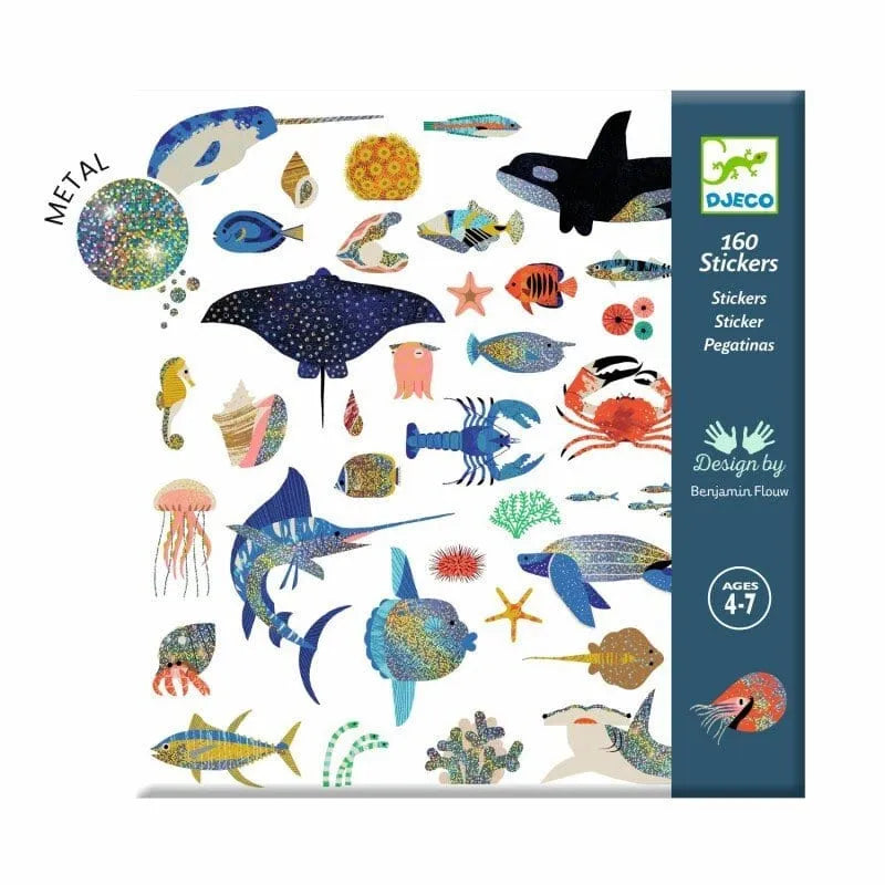 Brain Games LV 160 stickers - Ocean