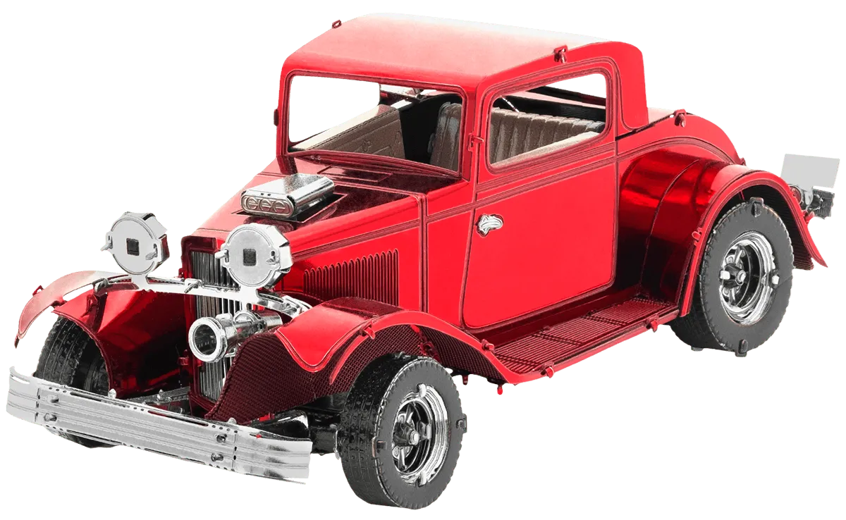 Brain Games LV Mēroga modelis 1932 Ford Coupe, metāla konstruktors