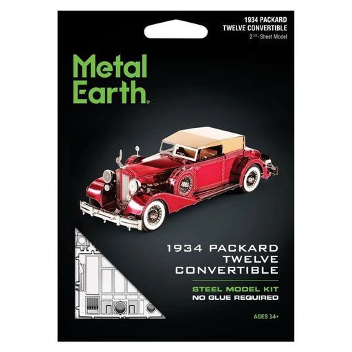n/a Mēroga modelis 1934 Packard Twelve Convertible, metāla konstruktors