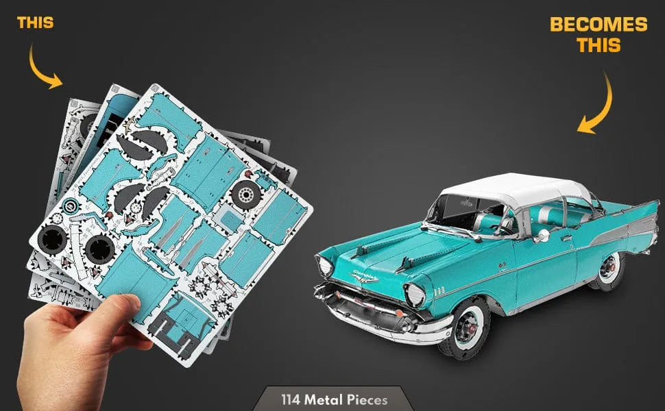 n/a Mēroga modelis 1957 Chevy Bel Air