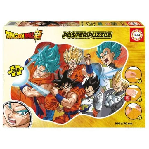 n/a n/a 250 POSTER PUZZLE DRAGON BALL