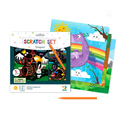 Scratch Set Dragons