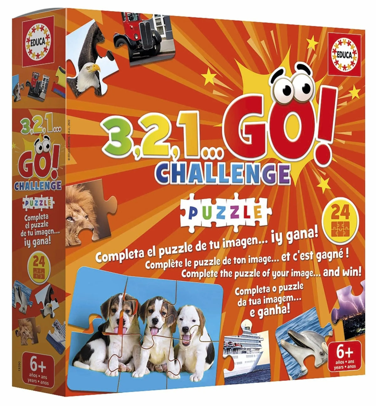 n/a galda spēles 3,2,1 GO CHALLENGE PU