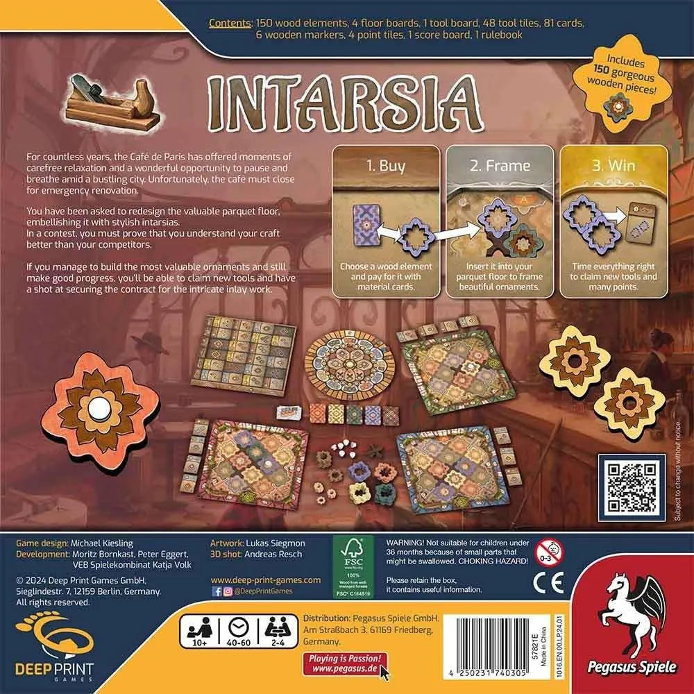 Intarsia (Deep Print Games) (English Edition)