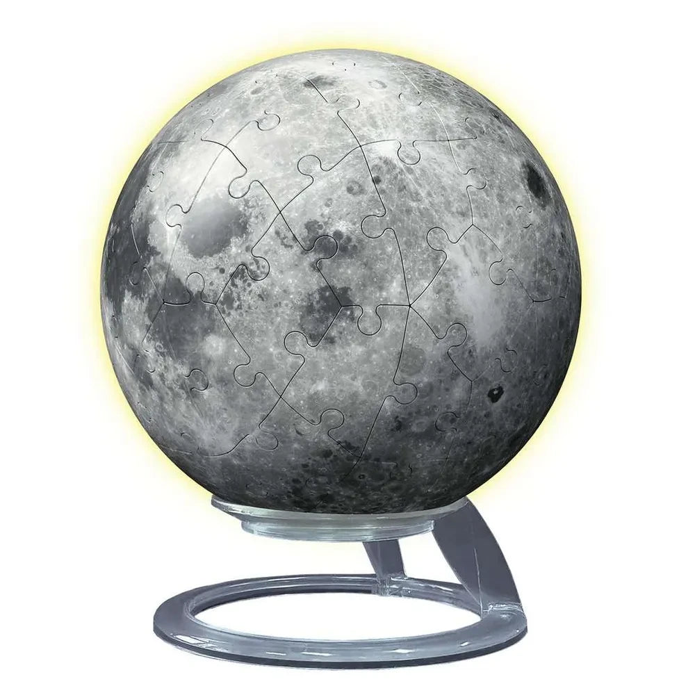 3D puzzle 72 Glow in the Dark Moon
