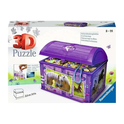 n/a n/a 3D puzzle Lāde Zirgi