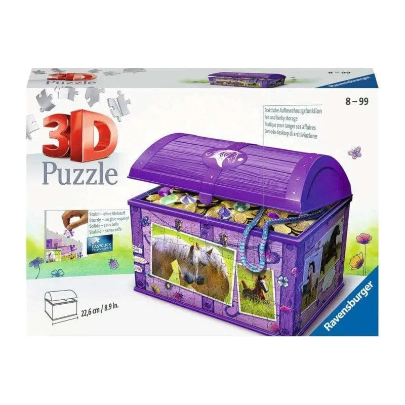 n/a n/a 3D puzzle Lāde Zirgi