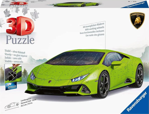 n/a 3D puzzle Lamborghini Huracan Evo Green