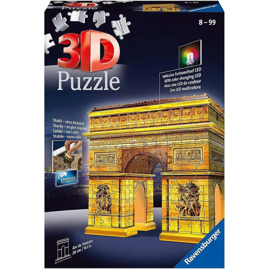 n/a n/a 3D puzzle Triumfa Arka ar gaismu