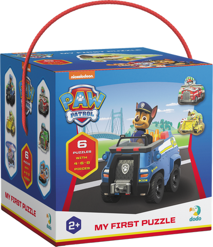 Paw patrol Puzzle 4-6-8 elements Ready for act