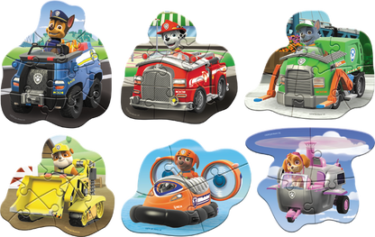 Paw patrol Puzzle 4-6-8 elements Ready for act