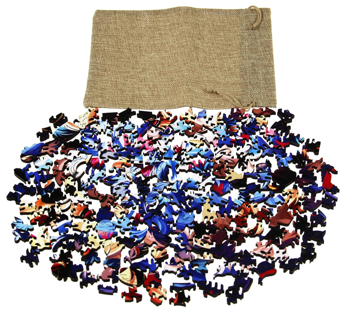 E2D Rainbow Wooden Puzzle SCHNAUZER