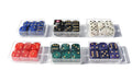 Brain Games LV 6 dices assorted 6 colors mother-of-pearl / PU 1/240