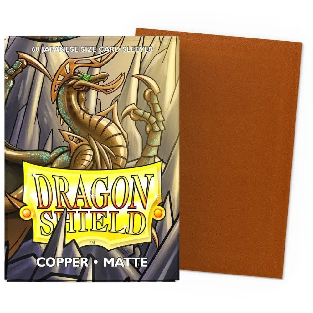 Dragon Shield: Japanese Matte – Copper (59 x 86 mm)
