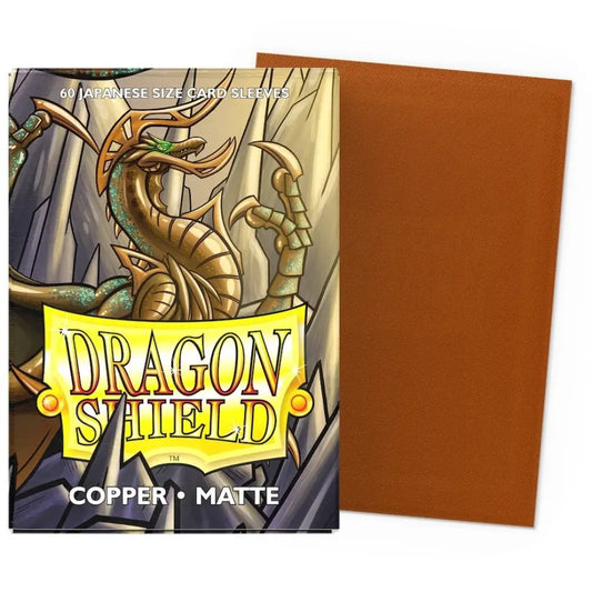 Dragon Shield: Japanese Matte – Copper (59 x 86 mm)